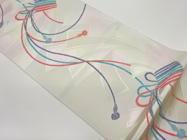 JAPANESE FUKURO OBI / WOVEN NOSHI PATTERN